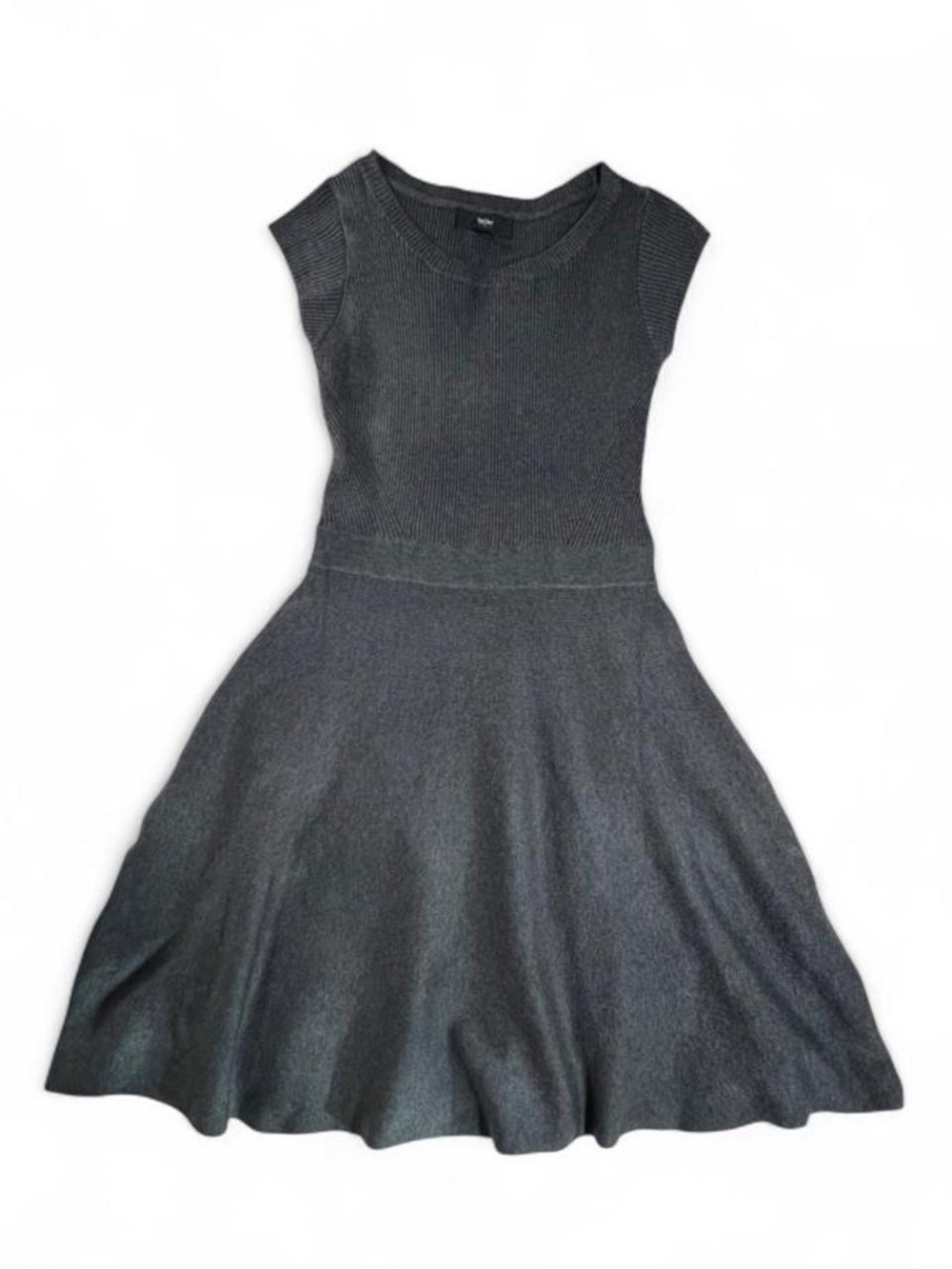 Mossimo Ribbed Dress Grey Size S